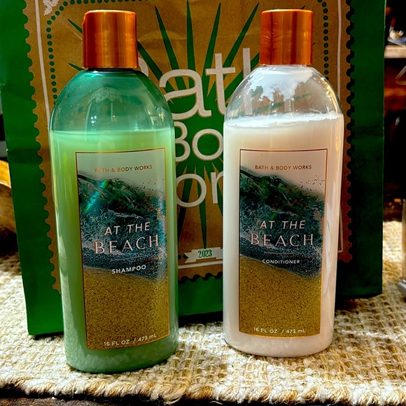 BATH AND BODY WORKS SHAMPOO & CONDITIONER AT THE BEACH - Picture 2 of 2